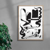 BEST WESTERN contemporary wall art print by Max Blackmore - sold by DROOL