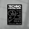 TECHNO PROBLEMS contemporary wall art print by Ignorance1 - sold by DROOL