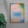 Dawn contemporary wall art print by Henry M. - sold by DROOL