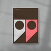Logo Archive No.8 contemporary wall art print by Duane Dalton - sold by DROOL