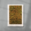 Plantago contemporary wall art print by Rikki Hewitt - sold by DROOL