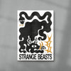 Strange Beasts contemporary wall art print by Alexander Khabbazi - sold by DROOL