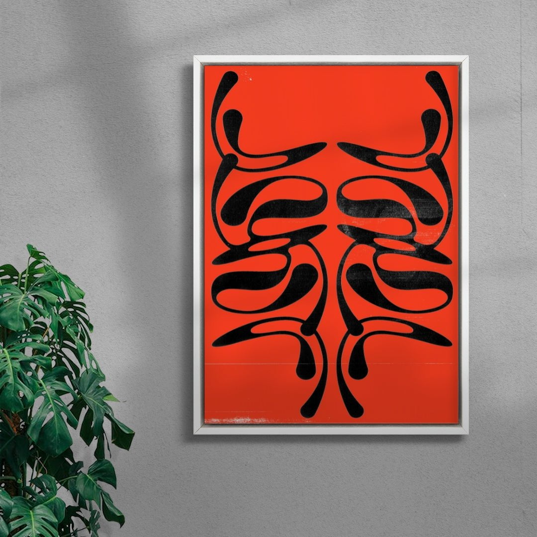 Untitled 01 (Fluidity Series) contemporary wall art print by Vlad Boyko - sold by DROOL