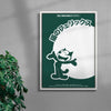 Felix the Cat contemporary wall art print by George Kempster - sold by DROOL