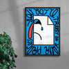 Trust the Process contemporary wall art print by Carilla Karahan - sold by DROOL