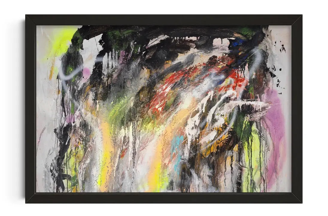 NEO'S SPOON contemporary art print by Pink Morro - sold by DROOL