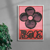 Peace contemporary wall art print by Imo Sinclair - sold by DROOL