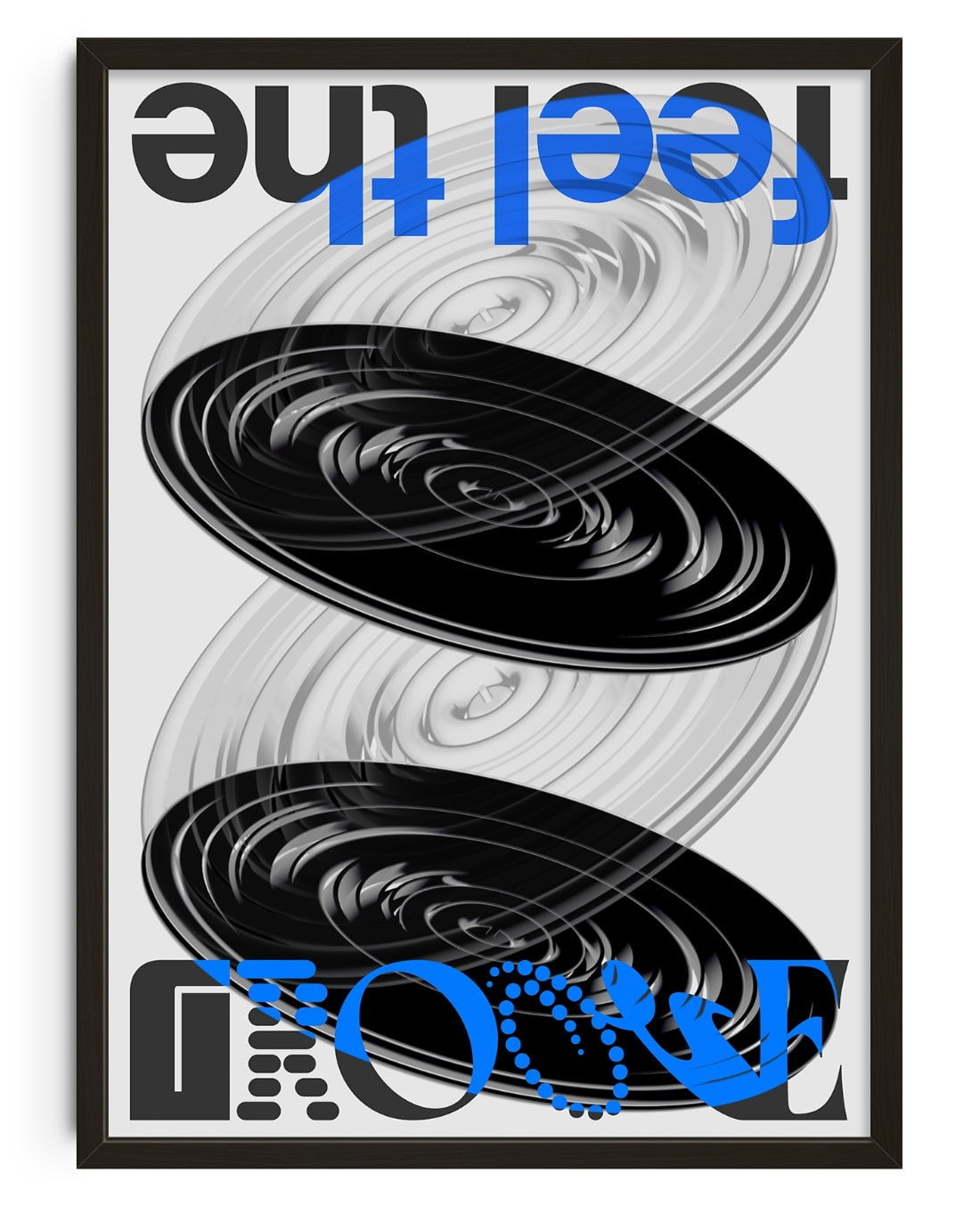 Groove contemporary wall art print by DROOL Collective - sold by DROOL