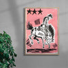 Rodeo contemporary wall art print by Caitlin Flood-Molyneux - sold by DROOL