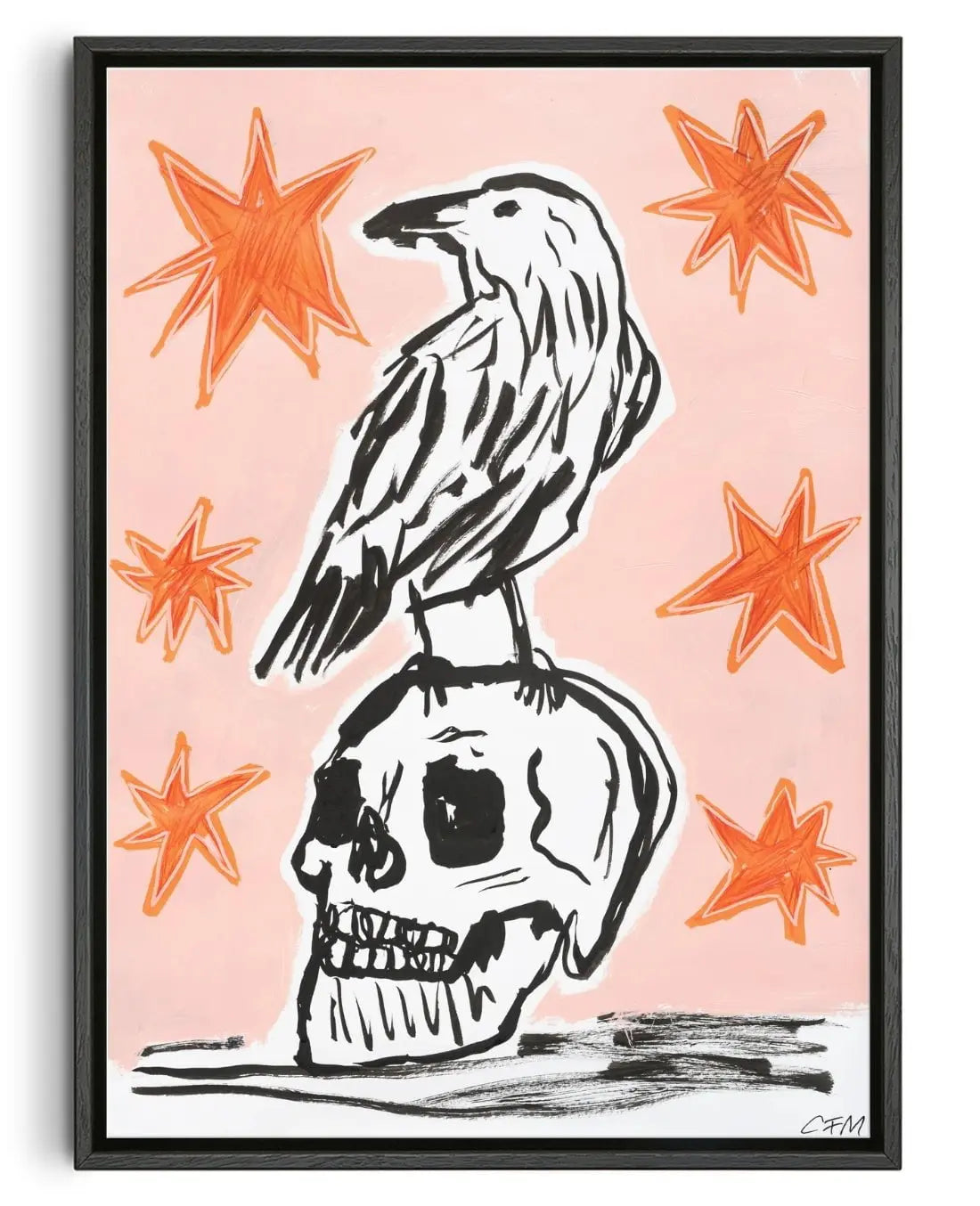 Balance contemporary wall art print by Caitlin Flood-Molyneux - sold by DROOL