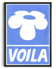 Cargar imagen en el visor de la galería, Voila contemporary canvas art print by Sara Cristina Moser - sold by DROOL