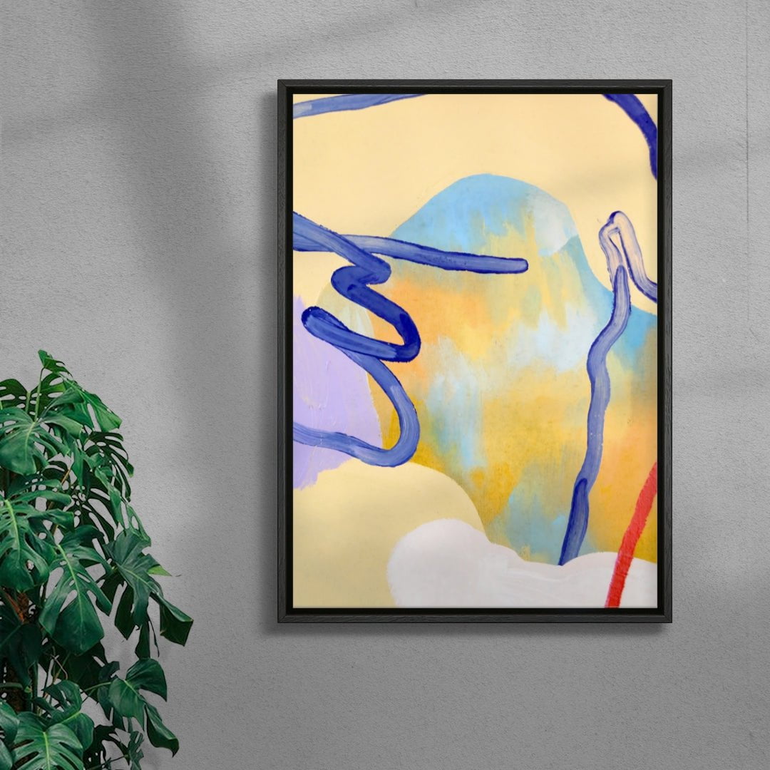 WLOR 08 contemporary wall art print by Jenny Beard - sold by DROOL