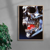 CYBER BEAST contemporary wall art print by dolorsilentium - sold by DROOL