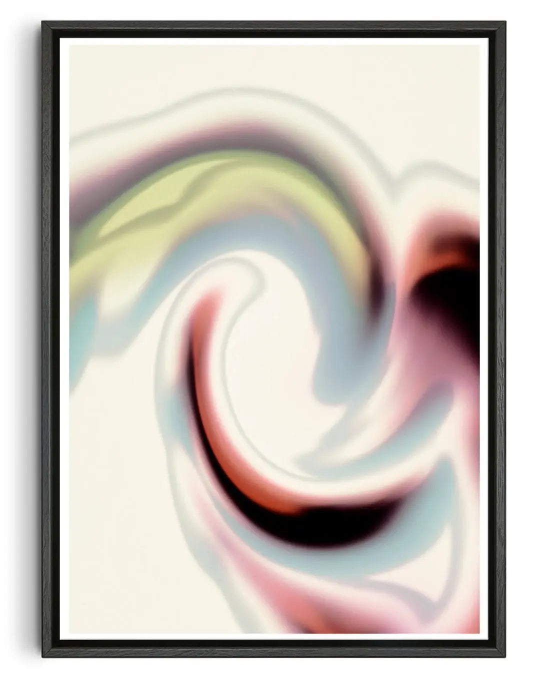 Swirl contemporary wall art print by Henry M. - sold by DROOL