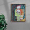 In Your Arms contemporary wall art print by Carla Petelski - sold by DROOL