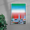 Sound Meditations contemporary wall art print by Kim Van Vuuren - sold by DROOL