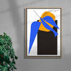 Chirp A contemporary canvas art print by Floating Bstrd - sold by DROOL