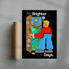 Brighter Days contemporary wall art print by Jamie Muck - sold by DROOL