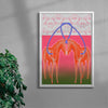 Nexus contemporary wall art print by Tristan Huschke - sold by DROOL