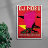 MISSING PERSONS CLUB - DJ NOBU contemporary wall art print by Marinello Studio - sold by DROOL