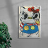 Hello kitty contemporary wall art print by Austin Ansbro - sold by DROOL
