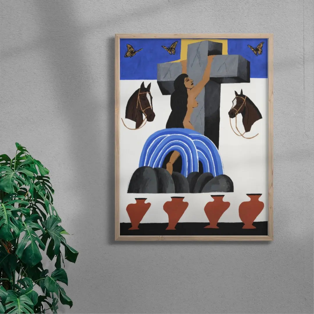 Rock Of Ages contemporary wall art print by Colby Edwards - sold by DROOL