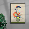 Changing Seasons I contemporary wall art print by Brindha Kumar - sold by DROOL