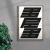 Vimeto–BRB contemporary wall art print by Daan Rietbergen - sold by DROOL