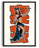 Load image into Gallery viewer, Fiesta contemporary wall art print by Othman Zougam - sold by DROOL
