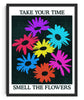 Take Your Time, Smell The Flowers contemporary wall art print by Othman Zougam - sold by DROOL