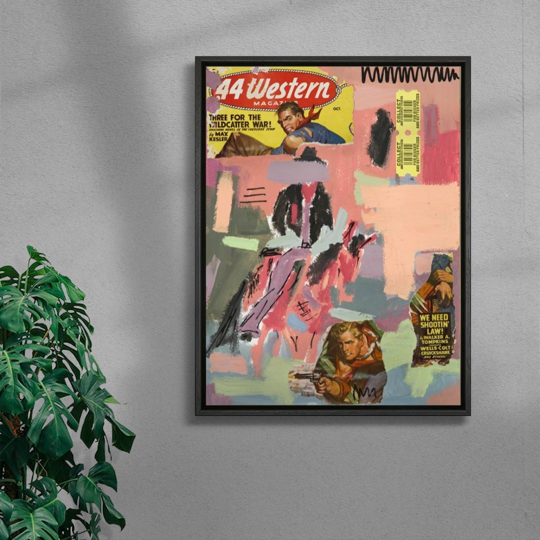 Alternate contemporary wall art print by Caitlin Flood-Molyneux - sold by DROOL