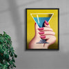 Toast contemporary wall art print by Juan de la Rica - sold by DROOL
