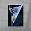 Hog contemporary wall art print by Edan Strachan - sold by DROOL