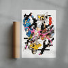 Starfall Error contemporary wall art print by Kitasavi - sold by DROOL