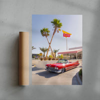 Thumbnail for Drive-Thru Dreamin contemporary wall art print by Deston Isas - sold by DROOL