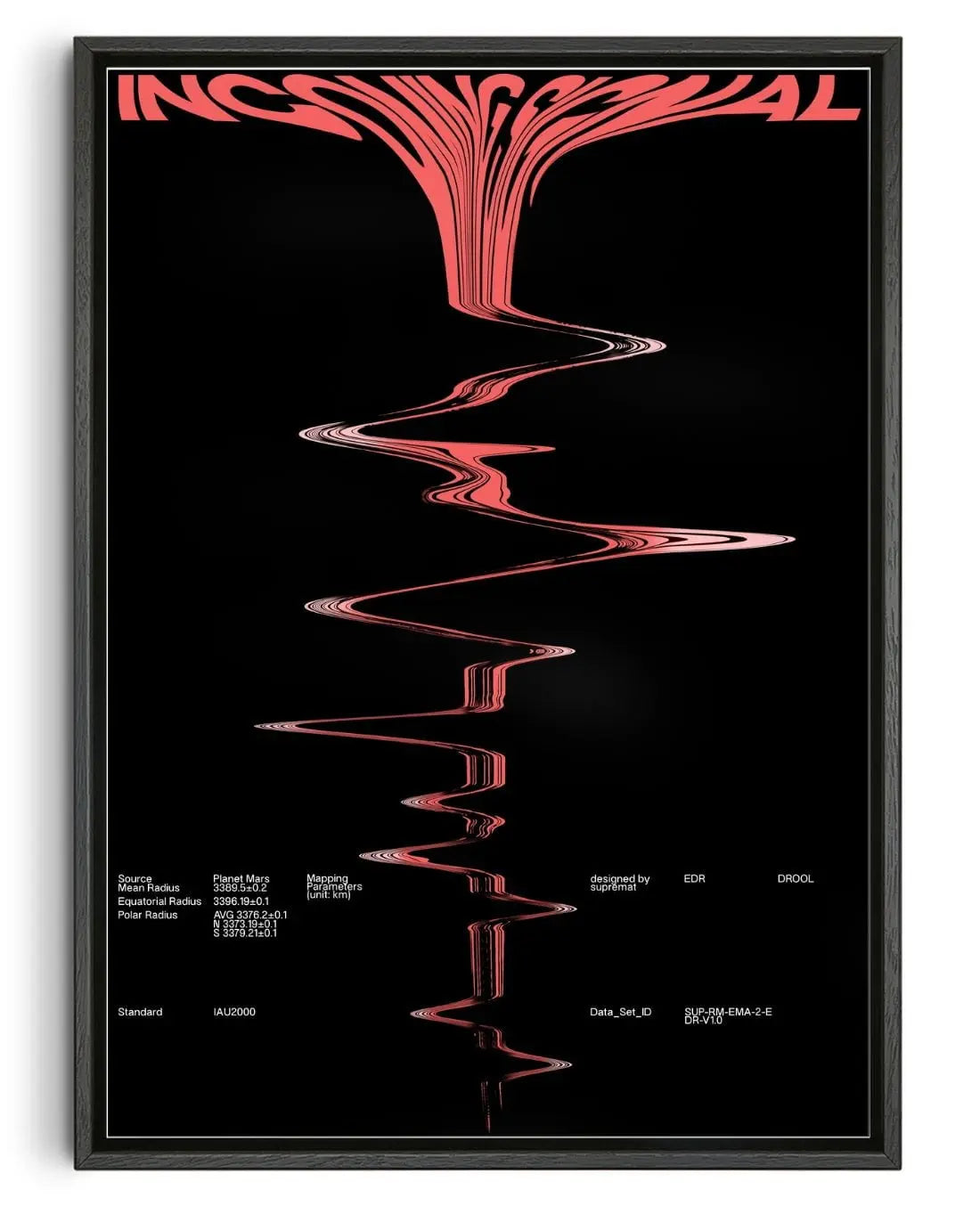 Incoming Signal contemporary wall art print by Roman Post. - sold by DROOL