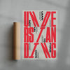UNDERSTANDING contemporary wall art print by Xtian Miller - sold by DROOL