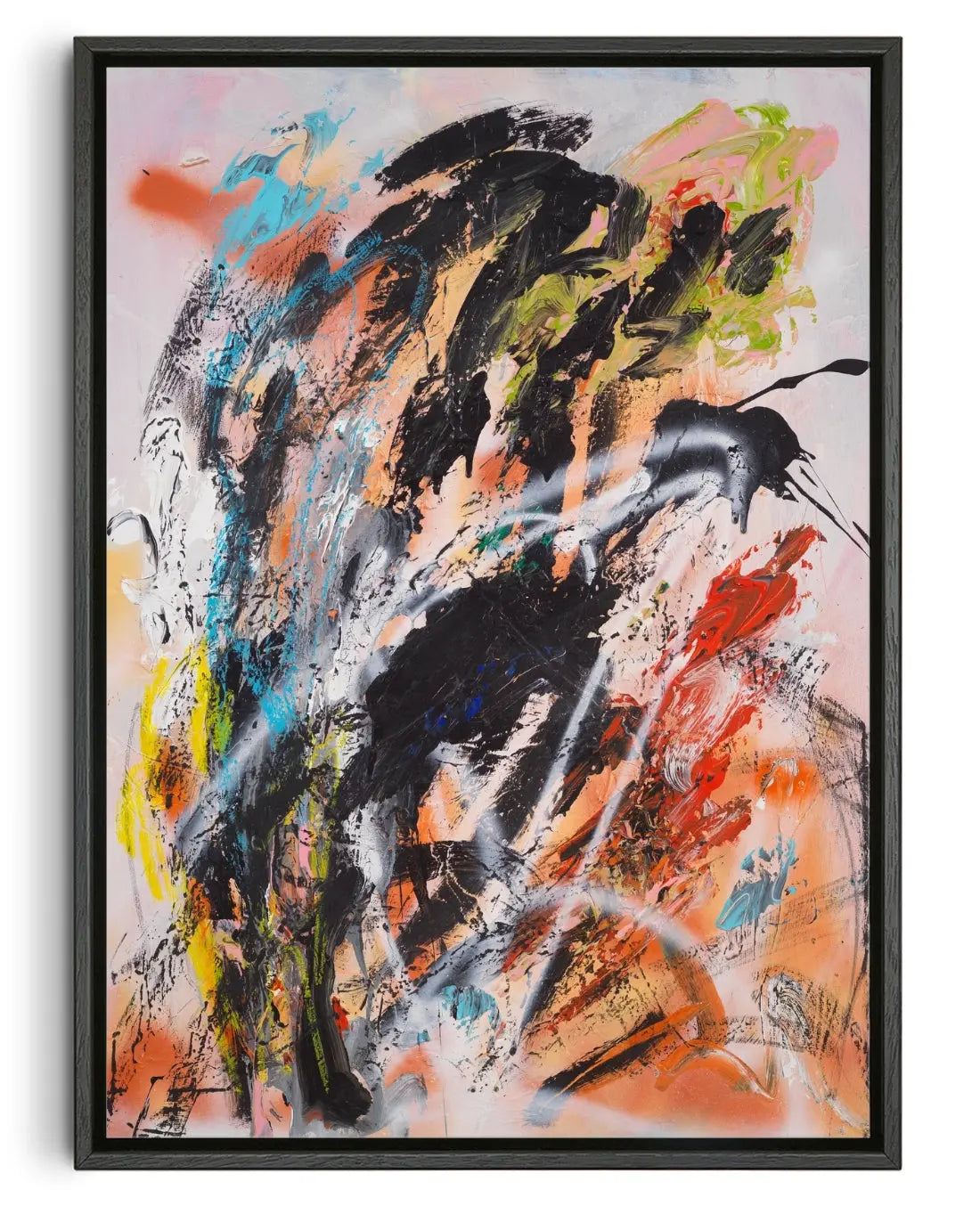 ETTA SOUL contemporary canvas print by Pink Morro - sold by DROOL