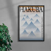 Hakuba contemporary wall art print by John Schulisch - sold by DROOL