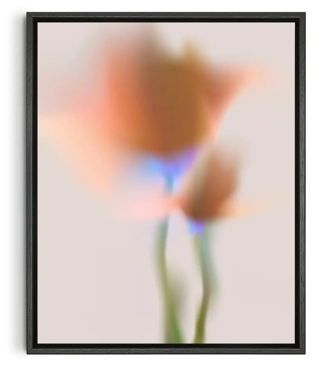 Orange Flower contemporary wall art print by Federico Sánchez - sold by DROOL