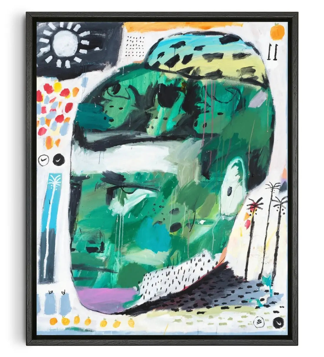 Viva Gareth Bale contemporary wall art print by Billy Bagilhole - sold by DROOL