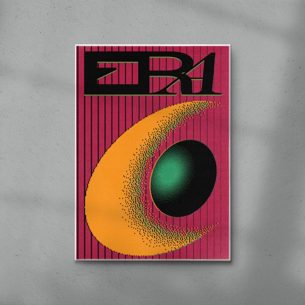 ERA contemporary wall art print by Sheyi Adebayo - sold by DROOL