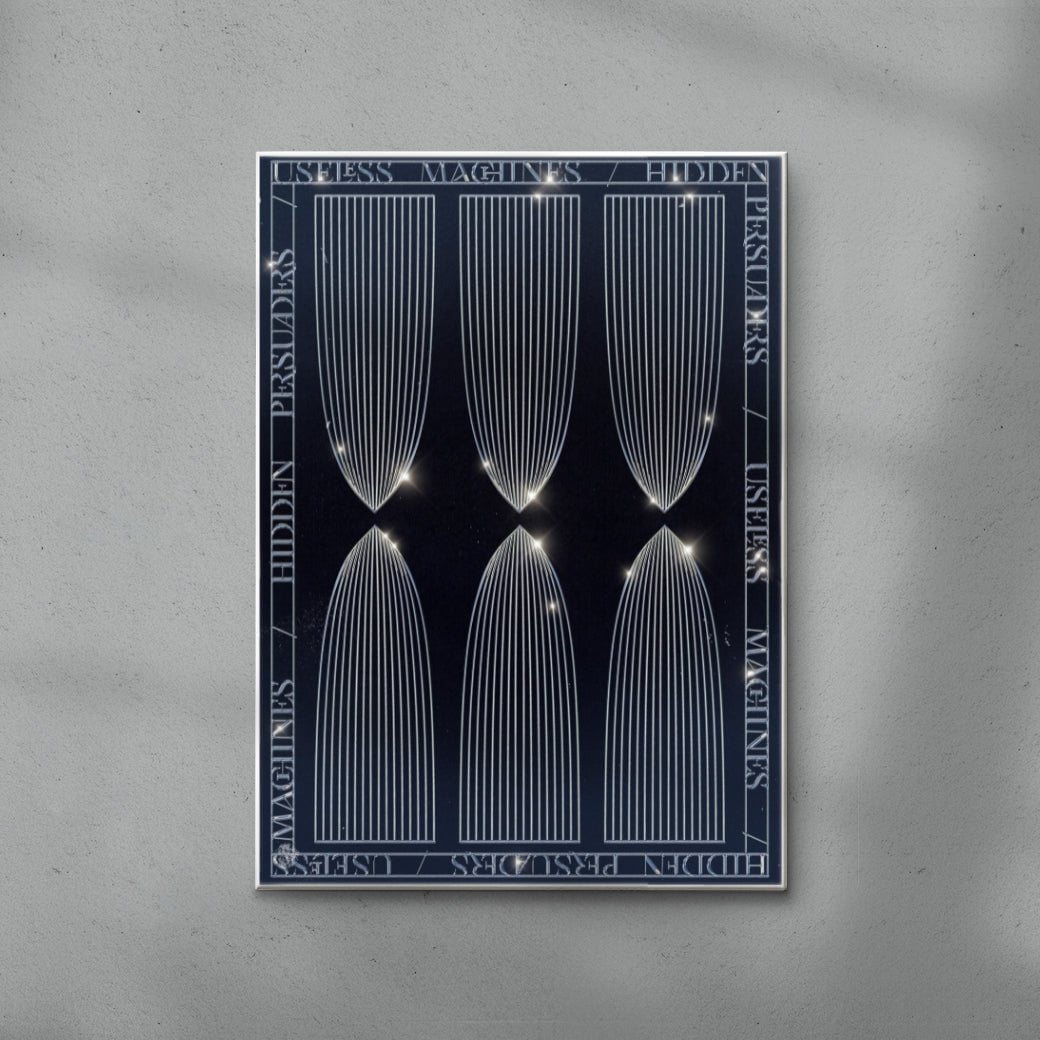 Useless Machines contemporary wall art print by Alexander Khabbazi - sold by DROOL