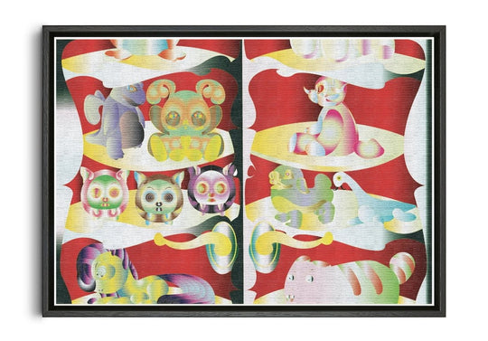 Crescent Sky Nights Display Cabinet