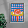 Jello Shots contemporary wall art print by Renee Kao - sold by DROOL