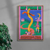 Kids Wisdom 101 contemporary wall art print by Azaazelus - sold by DROOL