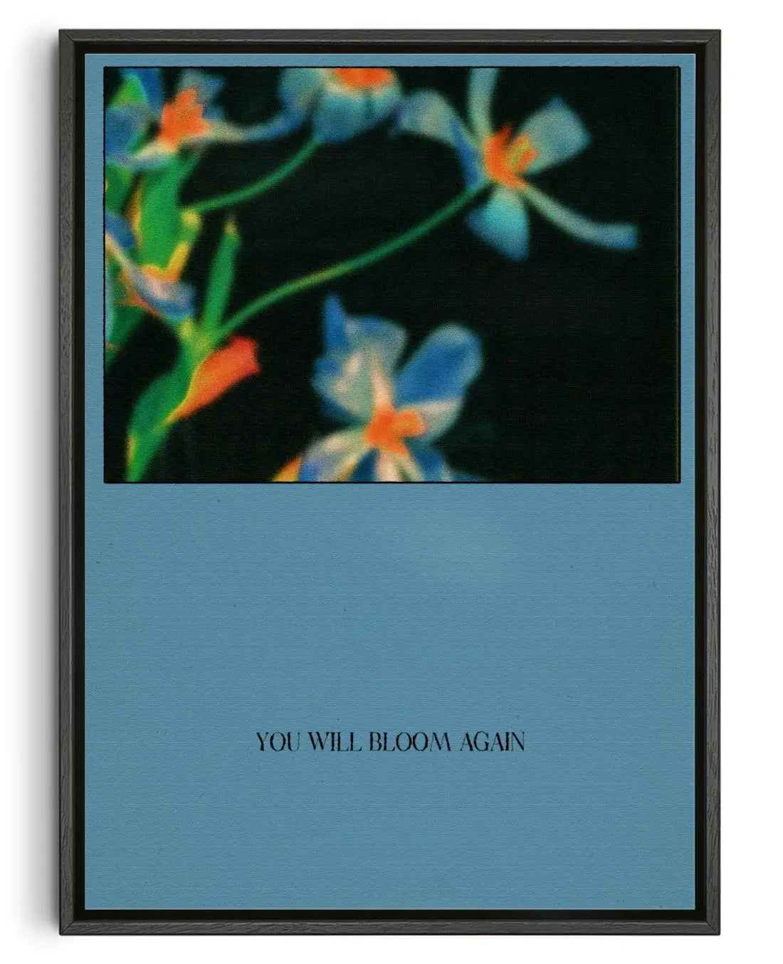 Bloom contemporary canvas art print by Coveposter - sold by DROOL