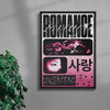 Romance Aveugle contemporary wall art print by RIM Atelier - sold by DROOL