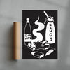 CONTEMPORARY STILL LIFE contemporary wall art print by Max Blackmore - sold by DROOL