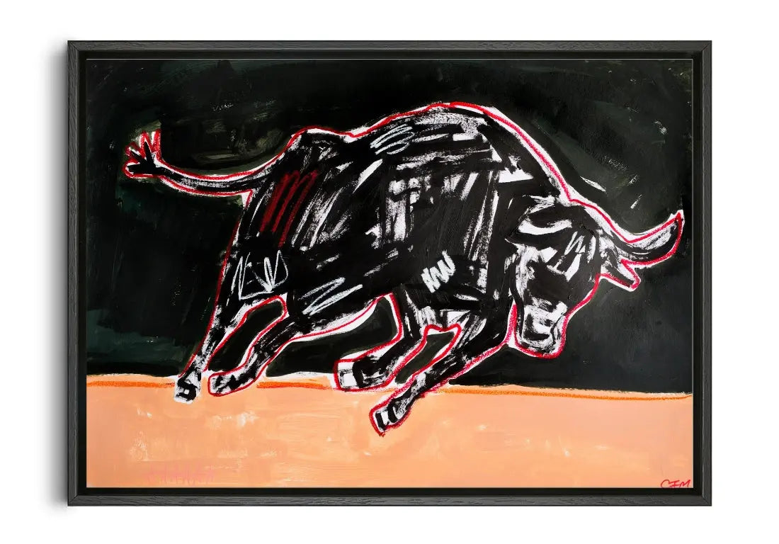 Unstoppable contemporary canvas print by Caitlin Flood-Molyneux - sold by DROOL